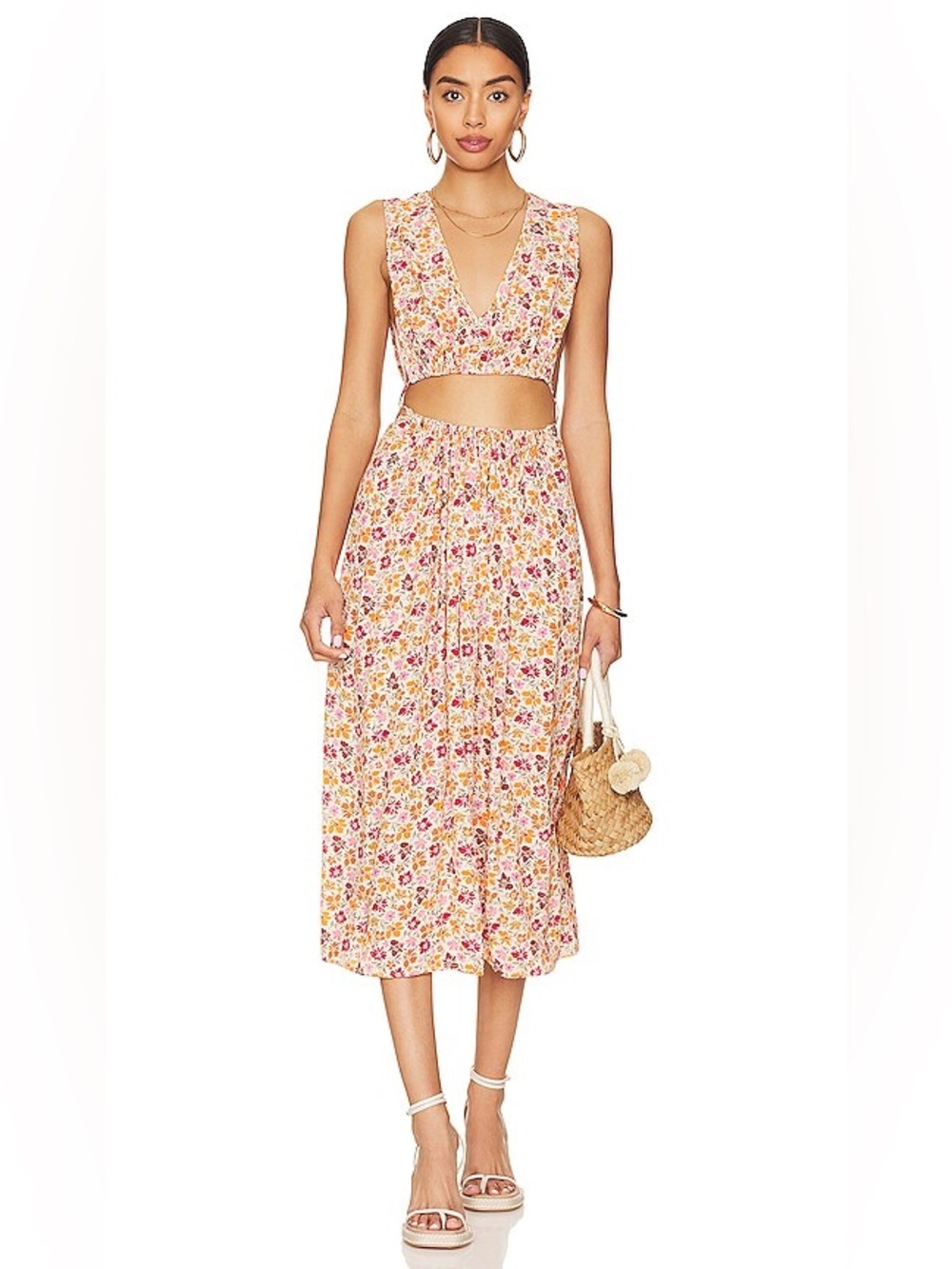 Rays for Days Drea Midi Dress NWOT Size MEDIUM